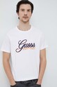 Guess t-shirt bawełniany biały M3GI25.K8FQ4