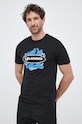 Guess t-shirt bawełniany czarny M3GI61.K9RM1