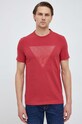 Guess t-shirt czerwony M3GI33.J1314
