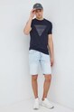 Guess t-shirt M3GI33.J1314 granatowy SS23