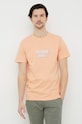 Guess t-shirt bawełniany M3GI30.K8FQ4 pomarańczowy SS23