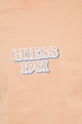 Guess t-shirt bawełniany pomarańczowy M3GI30.K8FQ4