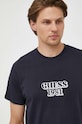 Bavlnené tričko Guess tmavomodrá M3GI30.K8FQ4