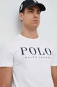 biały Polo Ralph Lauren t-shirt bawełniany