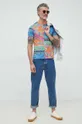 Bavlněné tričko Polo Ralph Lauren vícebarevná