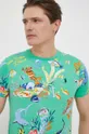 πολύχρωμο Βαμβακερό μπλουζάκι Polo Ralph Lauren Ανδρικά