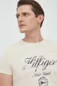 cielisty Tommy Hilfiger t-shirt bawełniany