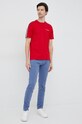 Tommy Hilfiger t-shirt bawełniany MW0MW30050.PPYX czerwony SS23
