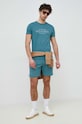 Tommy Hilfiger t-shirt bawełniany MW0MW30034.PPYX zielony SS23