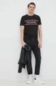 Бавовняна футболка Tommy Hilfiger чорний