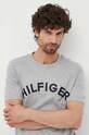 Tommy Hilfiger t-shirt bawełniany szary MW0MW30055.PPYX
