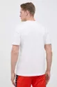 Βαμβακερό μπλουζάκι Kappa λευκό