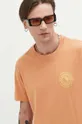 pomarańczowy Billabong t-shirt bawełniany