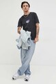 Billabong t-shirt bawełniany ABYZT01710 czarny SS23