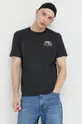 Billabong t-shirt bawełniany czarny