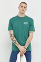 Billabong t-shirt bawełniany ABYZT01730 zielony SS23