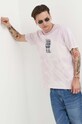 Billabong t-shirt bawełniany różowy ABYZT01737