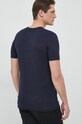 Odzież Sisley t-shirt bawełniany 3WF0S101K.06U granatowy