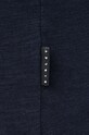 Sisley t-shirt bawełniany 3WF0S101K.06U granatowy
