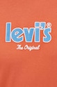 Levi's t-shirt bawełniany 16143.0740 pomarańczowy