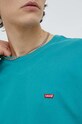 Памучна тениска Levi's 56605.0165 тюркоазен