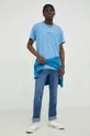 Levi's t-shirt in cotone blu