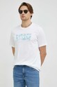 Levi's t-shirt bawełniany biały A2823.0179