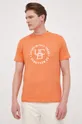 оранжевый Хлопковая футболка United Colors of Benetton