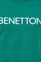 United Colors of Benetton t-shirt bawełniany 3I1XU100A.919 zielony