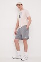 United Colors of Benetton t-shirt bawełniany 3YR3U104T.3V5 różowy SS23