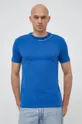 Pamučna majica United Colors of Benetton plava