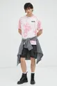Levi's t-shirt bawełniany różowy