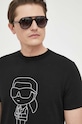 Karl Lagerfeld tricou negru 532221.755082