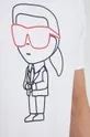 bijela Majica kratkih rukava Karl Lagerfeld
