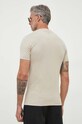 Odzież Calvin Klein Jeans t-shirt bawełniany J30J322848.PPYX beżowy