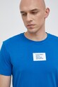 Odzież Calvin Klein Jeans t-shirt bawełniany J30J322879.PPYX niebieski