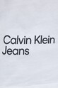 Calvin Klein Jeans tricou din bumbac J30J322881.PPYX alb