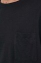 United Colors of Benetton t-shirt bawełniany 3P7XU105T.100 czarny