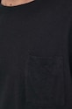 United Colors of Benetton t-shirt bawełniany 3P7XU105T.100 czarny