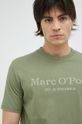 olivová Bavlněné tričko Marc O'Polo