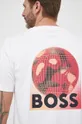 Βαμβακερό μπλουζάκι διπλής όψης BOSS BOSS ORANGE Ανδρικά