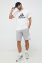 Μπλουζάκι adidas λευκό