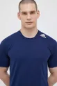 темно-синій Тренувальна футболка adidas Performance Designed for Training