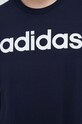 Памучна тениска adidas IC9275 тъмносин