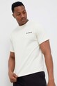 Marmot t-shirt bawełniany M14126 beżowy SS23