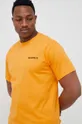żółty Marmot t-shirt bawełniany