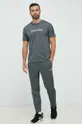 Športové tričko Calvin Klein Performance Effect sivá