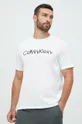 λευκό Αθλητικό μπλουζάκι Calvin Klein Performance Essentials