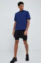 Tréningové tričko Calvin Klein Performance CK Athletic modrá