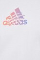 adidas t-shirt bawełniany H54656 biały